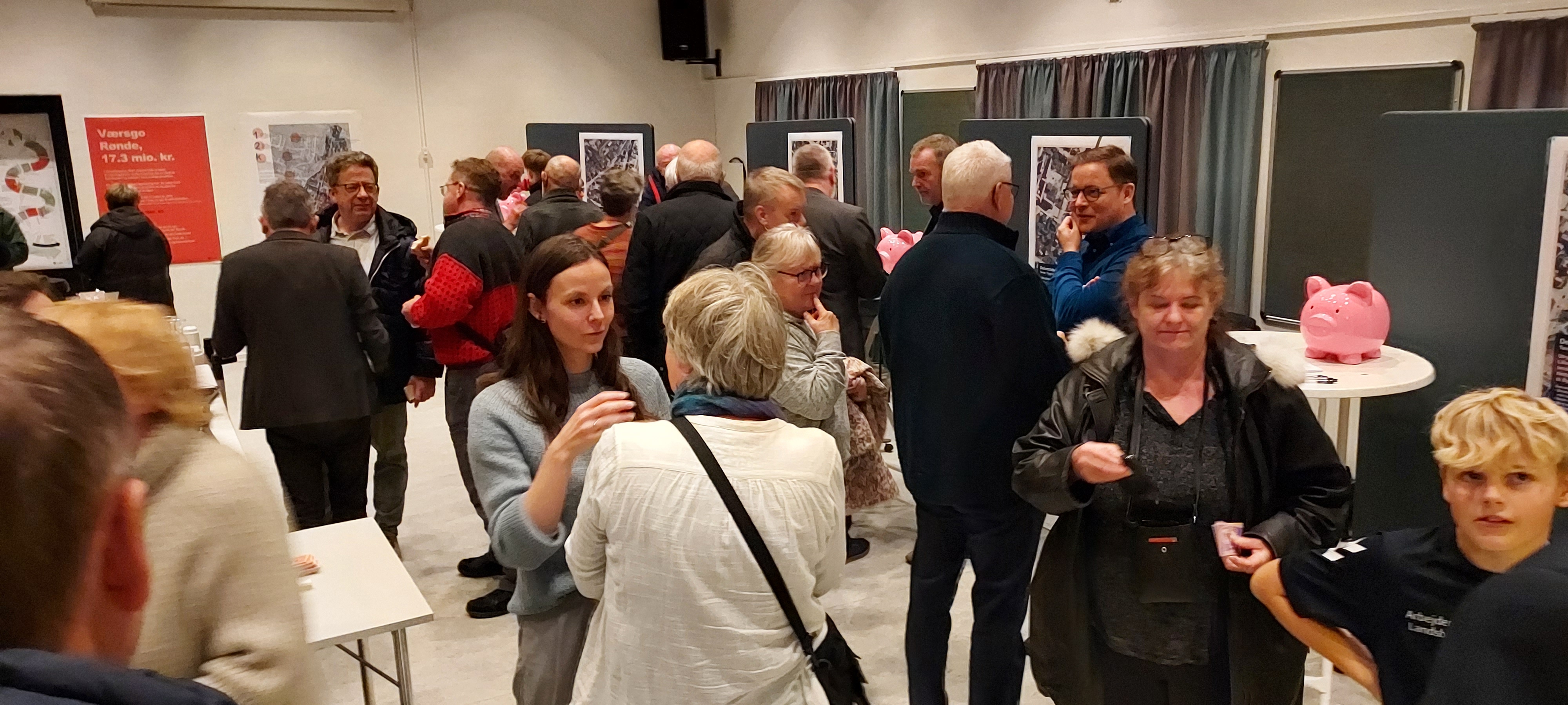 Foto fra borgerbudgettering i november 2023