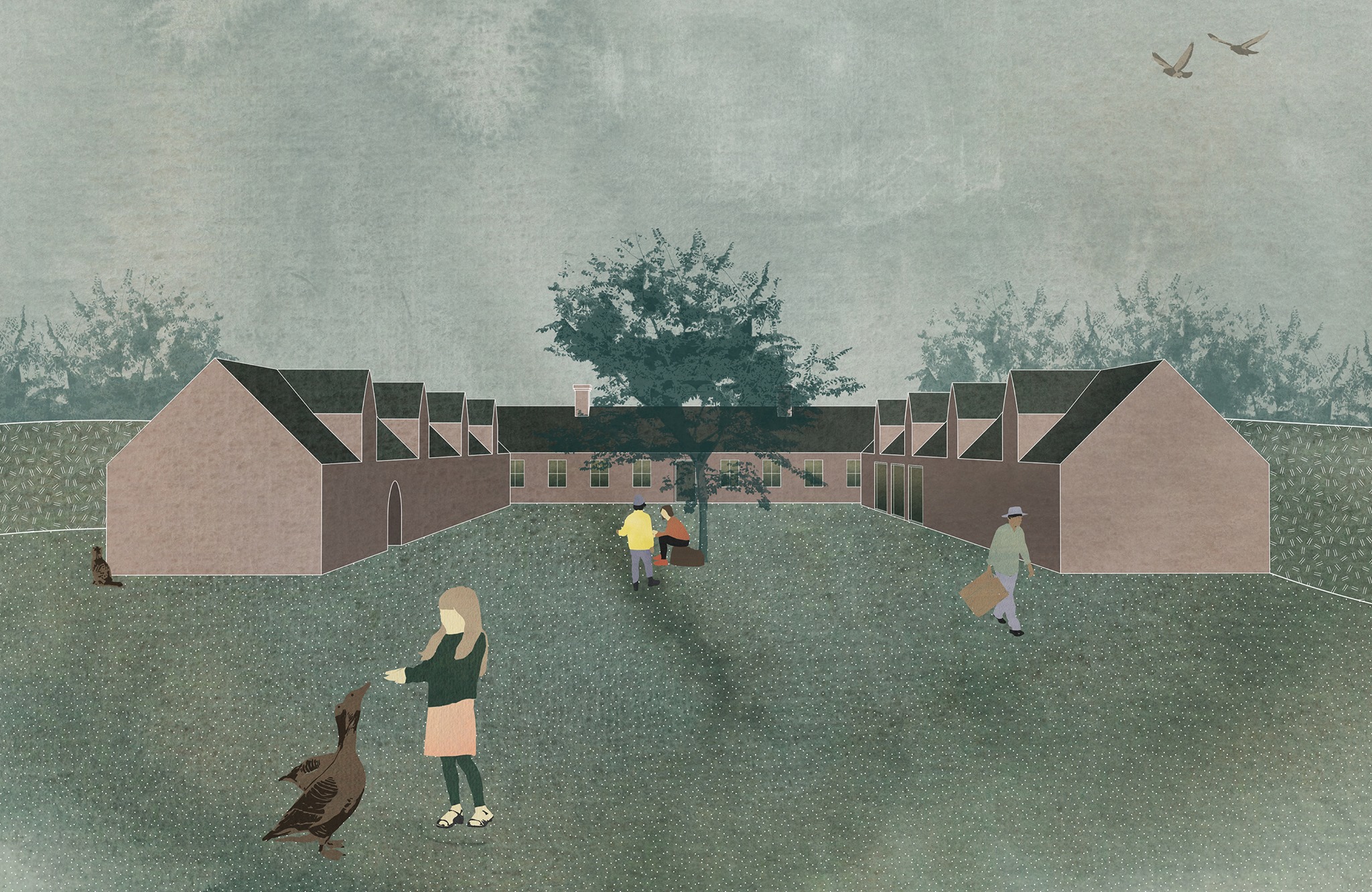 Bofælleskaber på landet